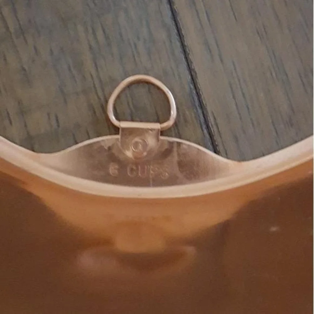 Vintage Copper Butterfly Cake Mold 6 Cup Wall Decor Hanging Tin Pan Rose‎ Gold